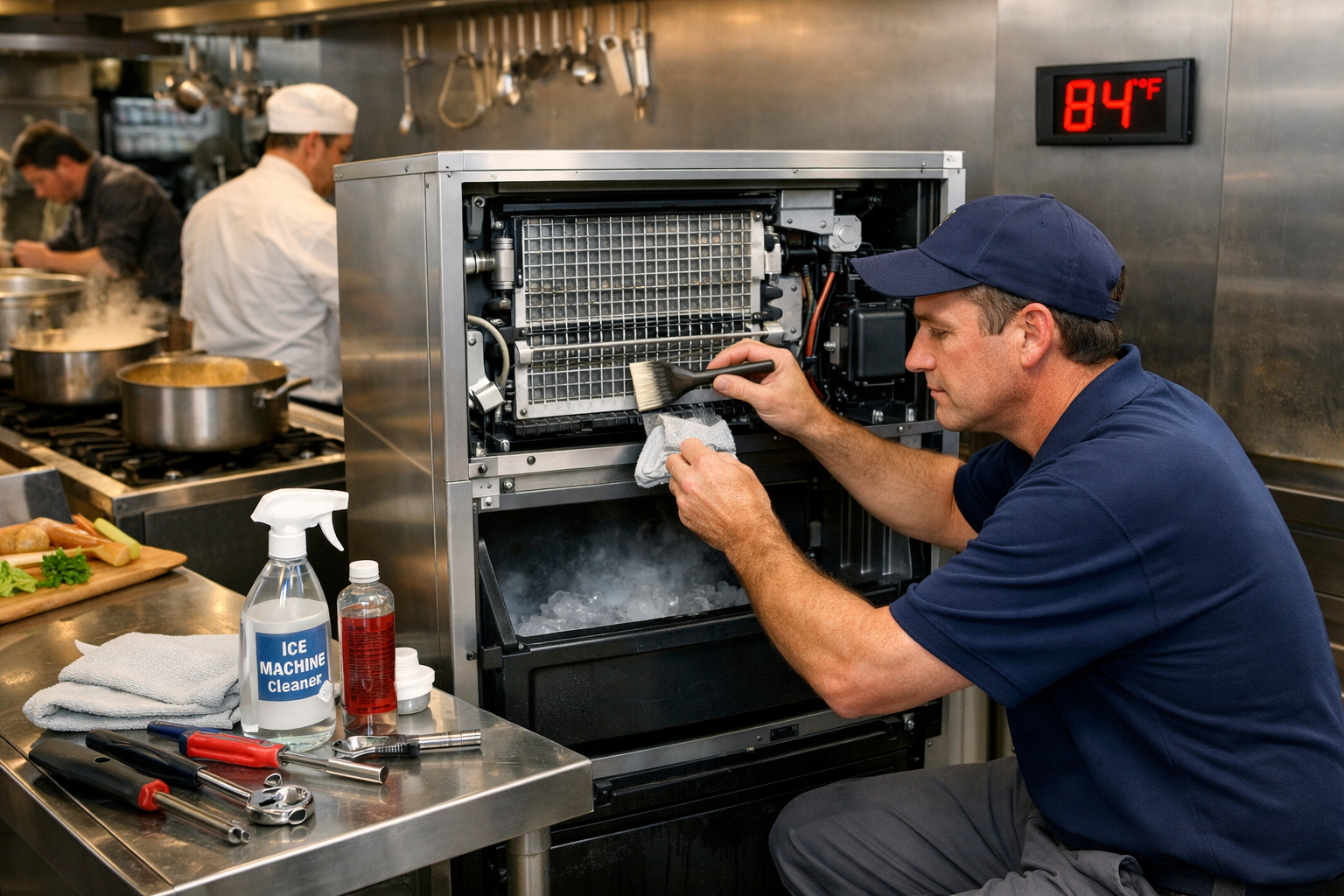 St Petersburg commercial ice machine cleaning 
